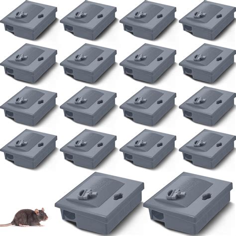 metal mouse bait box|mouse bait traps for outside.